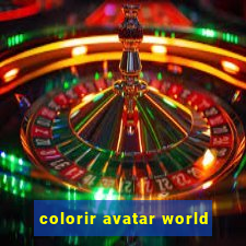 colorir avatar world